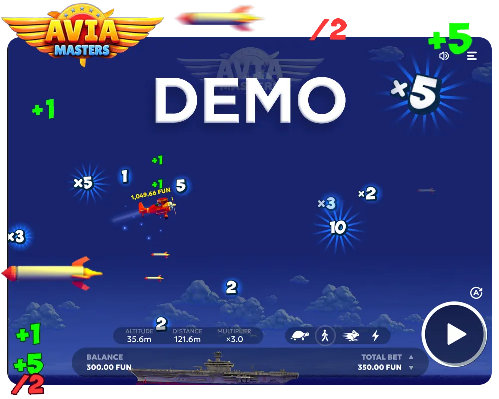 About Aviamasters Demo Mode
